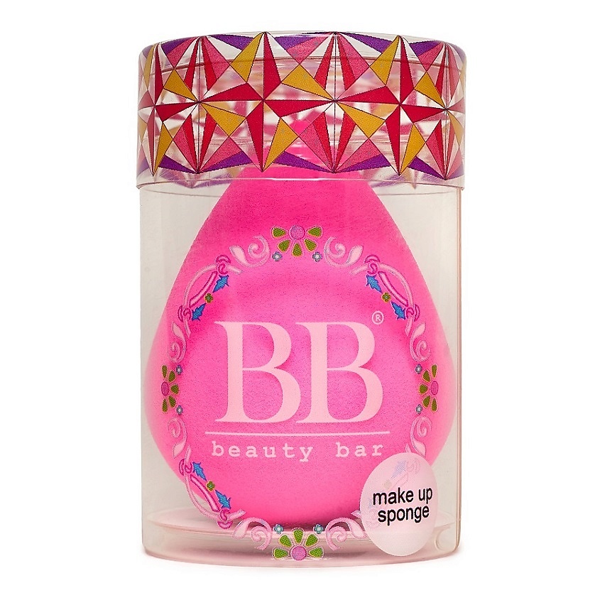 Изображение товара BEAUTY BAR Спонж для макияжа черный, цвет: Фуксия
