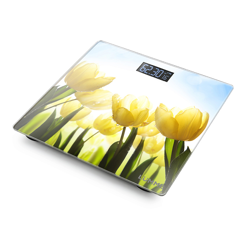 Изображение товара LUMME Весы напольные электронные LU-1329, Желтый