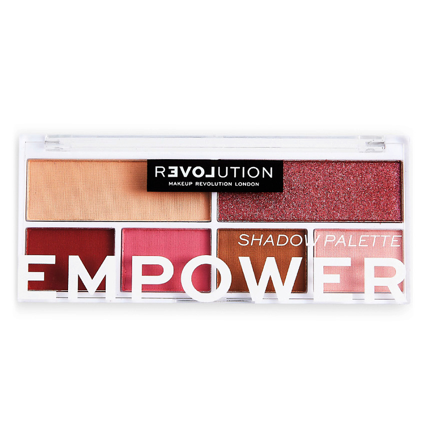 Изображение товара RELOVE REVOLUTION Палетка теней для век Colour Play Empower Shadow Palette, Empower, 5,2 г