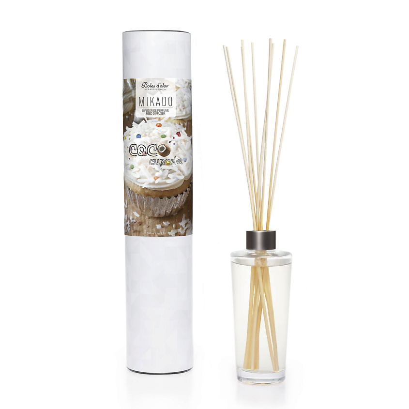 Изображение товара BOLES D'OLOR Диффузор с палочками Кокосовый кекс 200 мл Испания