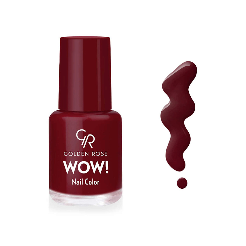 Изображение товара GOLDEN ROSE Лак для ногтей WOW! Nail Color Clear, №52