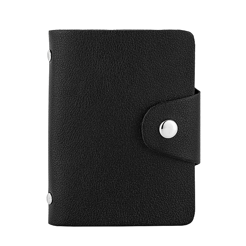 Изображение товара Картхолдер ЛЭТУАЛЬ черный 10 отделений компактный для карт и документов