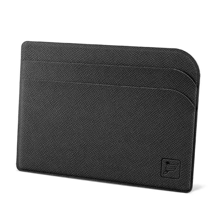 Изображение товара FLEXPOCKET Чехол для пластиковых карт из экокожи с тремя отделениями, цвет: Черный