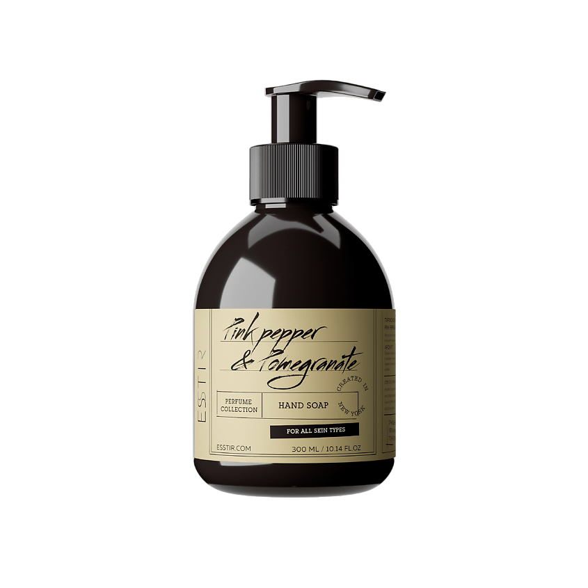 Изображение товара ESSTIR Жидкое мыло для рук Pink Pepper & Pomegranate, 300 мл
