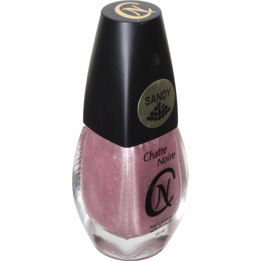 Изображение товара CHATTE NOIRE Лак для ногтей SANDY, тон 763 - розово-сиреневый