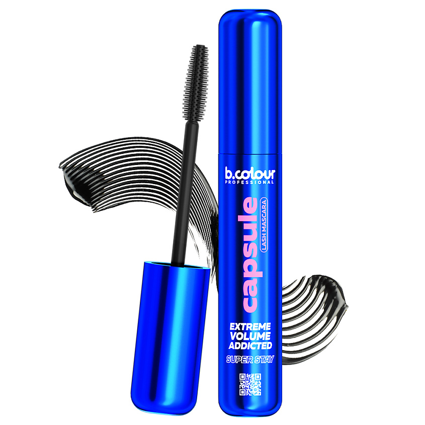 Изображение товара B.COLOUR PROFESSIONAL Тушь для ресниц, термотушь CAPSULE, 04 Extreme volume