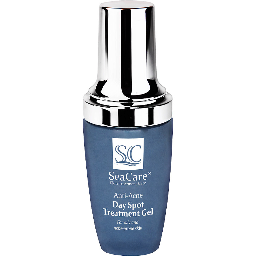 Изображение товара SEACARE Гель для лица Анти-Акне дневной точечный, от прыщей и угрей с Акнацидол, Ресистем, Бисаболол, 30 мл