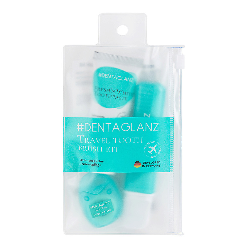 Изображение товара #DENTAGLANZ Набор Travel Tooth Brush Kit, 1 шт.