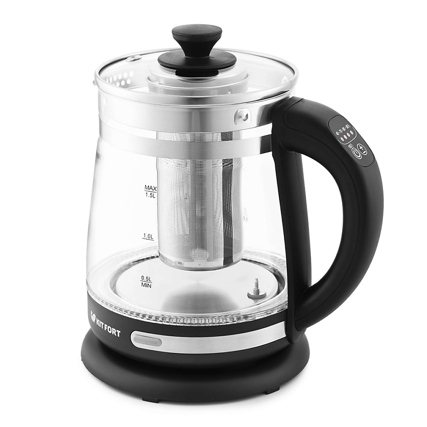 Изображение товара Чайник Kitfort КТ-656 с терморегулятором и подставкой для яиц