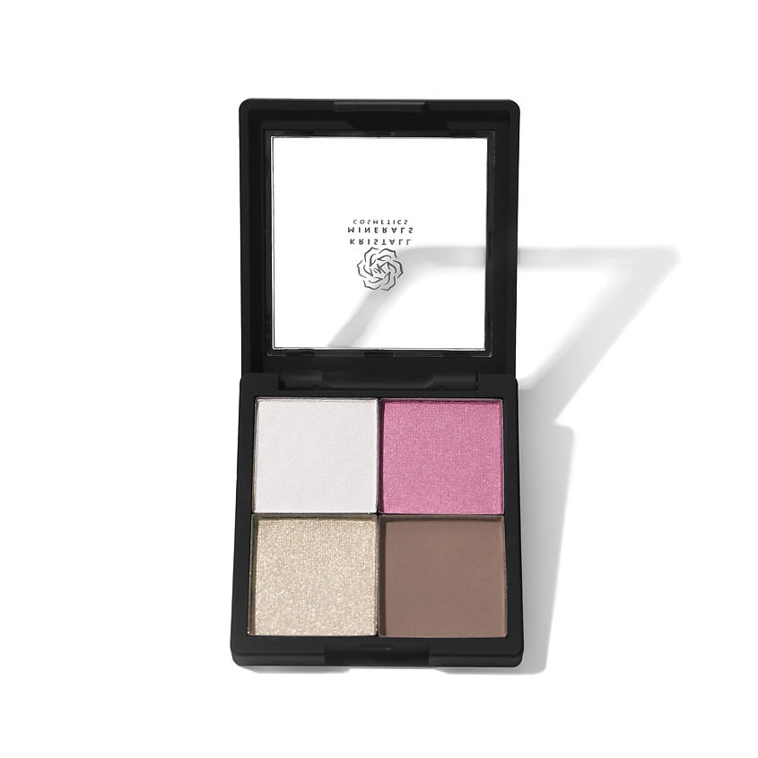 Изображение товара Палетка минеральных теней KRISTALL MINERALS C821 Flamingo для выразительного макияжа глаз