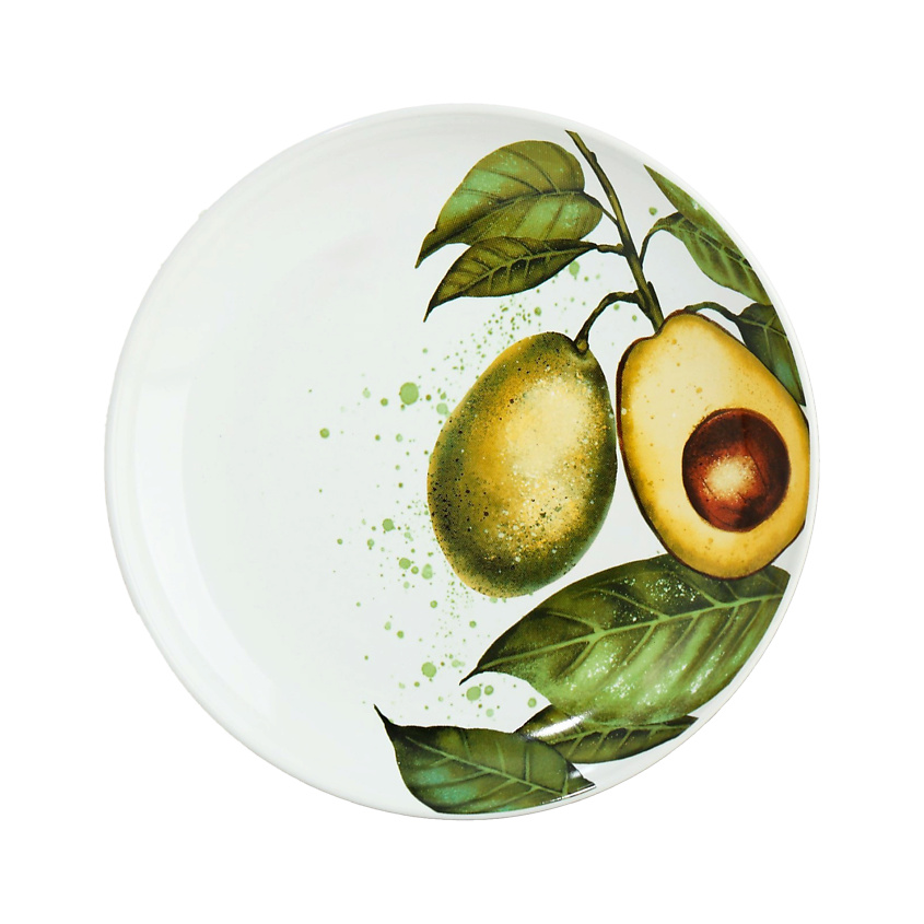 Изображение товара DOLCE CERAMO Тарелка керамическая «Авокадо», 1 шт.