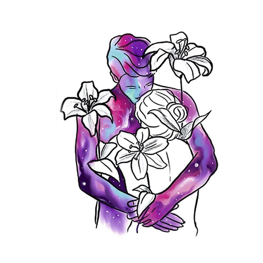 Изображение товара Временная переводная татуировка ПОЛИСФЕРА Tattoo PS&KG-034