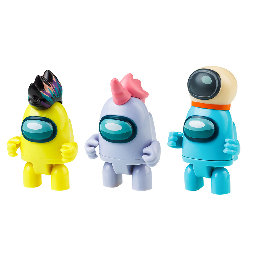 Изображение товара Набор фигурок Among Us 3 серия с аксессуарами, коллекционный и подарочный комплект