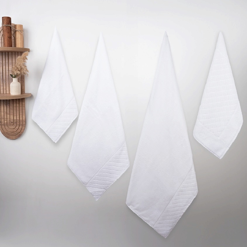 Изображение товара ARYA HOME COLLECTION Полотенце 70x140 Otel Luxe, Белый