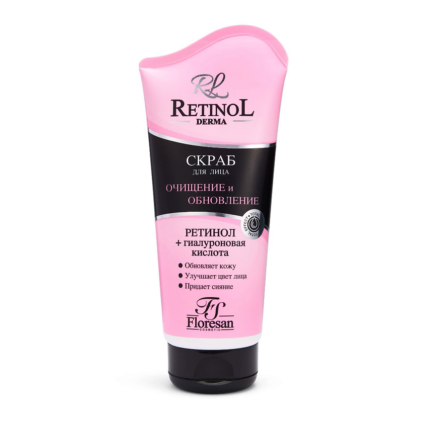 Изображение товара FLORESAN Скраб для лица очищение и обновление RetinoL, 1 шт.