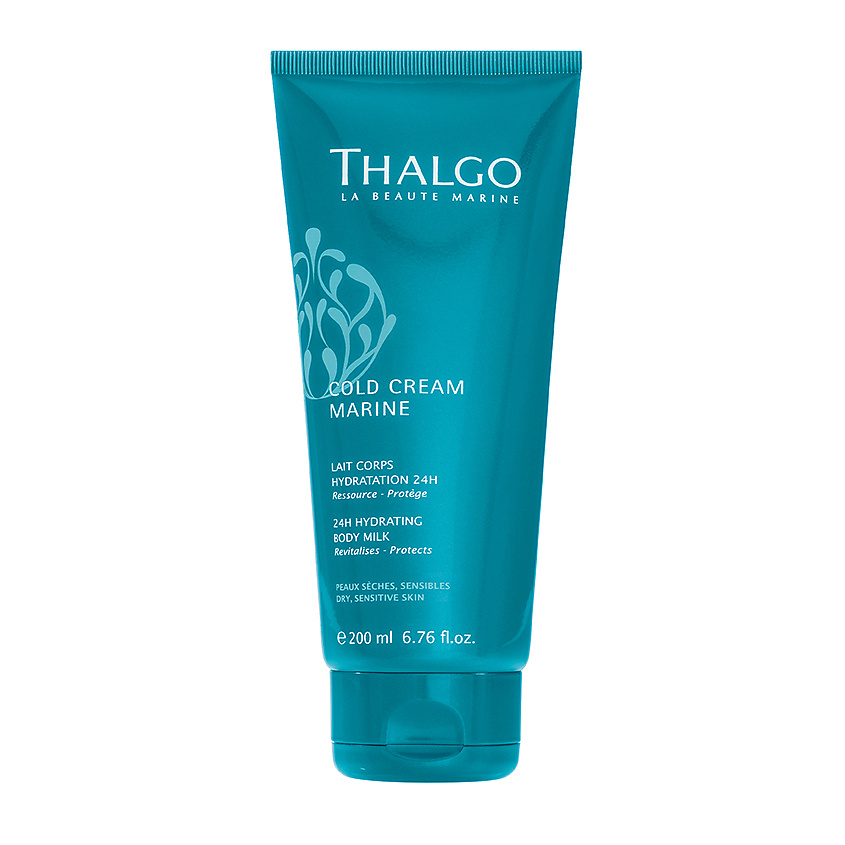Изображение товара THALGO Лосьон увлажняющий для тела 24ч Cold Cream Marine Hydrating Body Milk, 200 мл