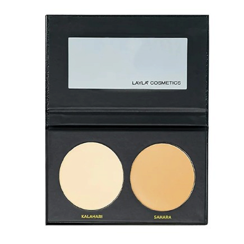 Изображение товара Палитра для контуринга лица Layla Countour Medium Warm 1 профессиональная пудра