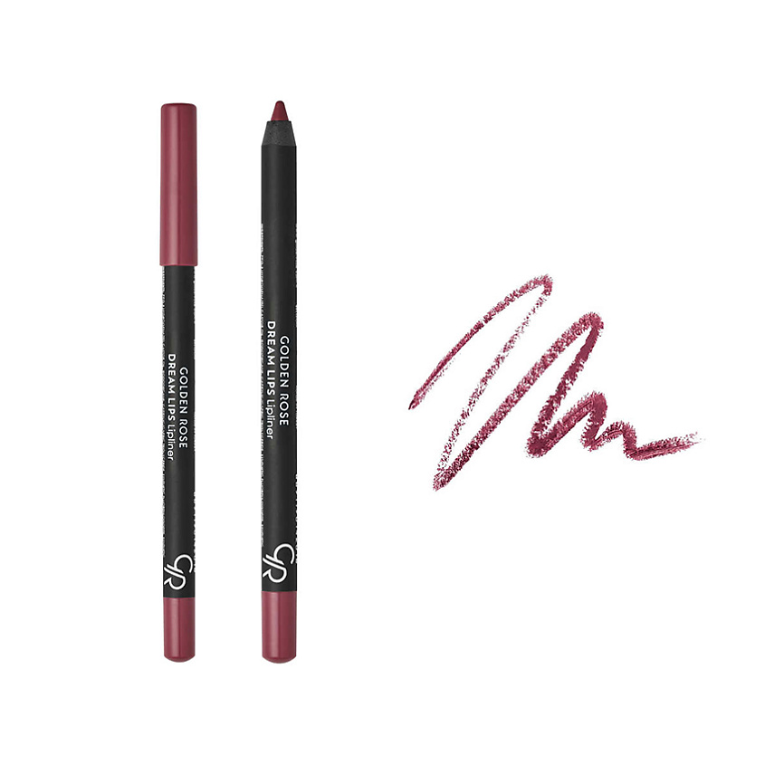 Изображение товара GOLDEN ROSE Карандаш для губ DREAM LIPS №512, насыщенный цвет, стойкий эффект