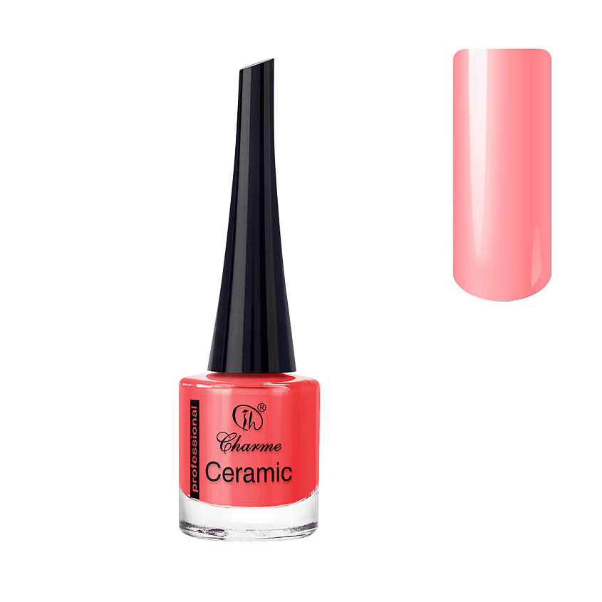 Изображение товара CHARME Лак для ногтей неоновый "Neon Ceramic", Неон розовый
