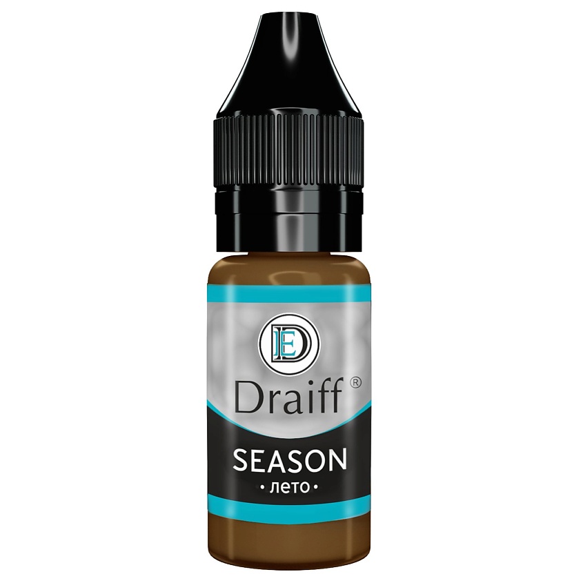 Изображение товара Пигмент для бровей DRAIFF Лето Season средне-насущенный оливково-коричневый 10 мл