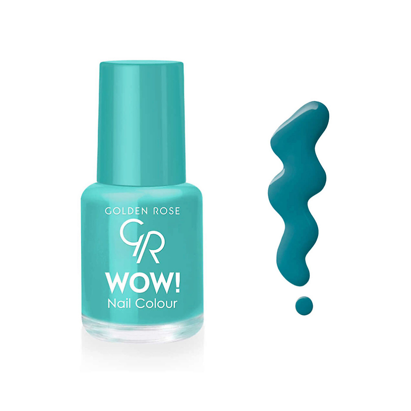 Изображение товара Golden Rose WOW! Nail Color Clear №99 лак для ногтей яркий глянцевый 110 рублей