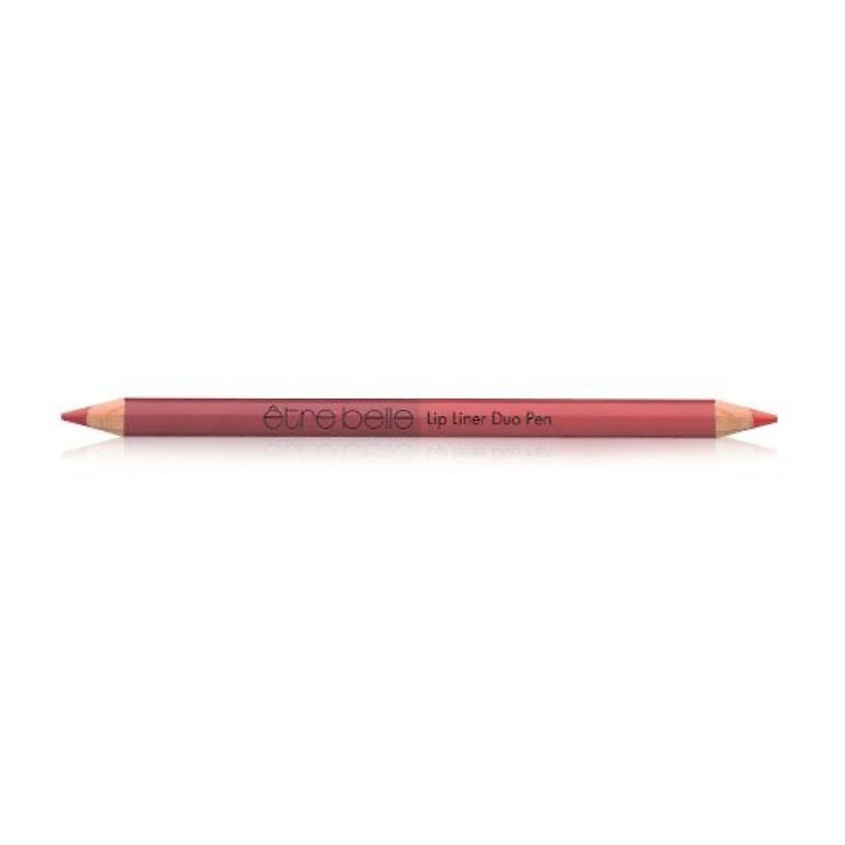 Изображение товара ETRE BELLE Помада Карандаш для губ 2 в 1 Lip Liner Duo Pen, 132-03 antique rose + amber red