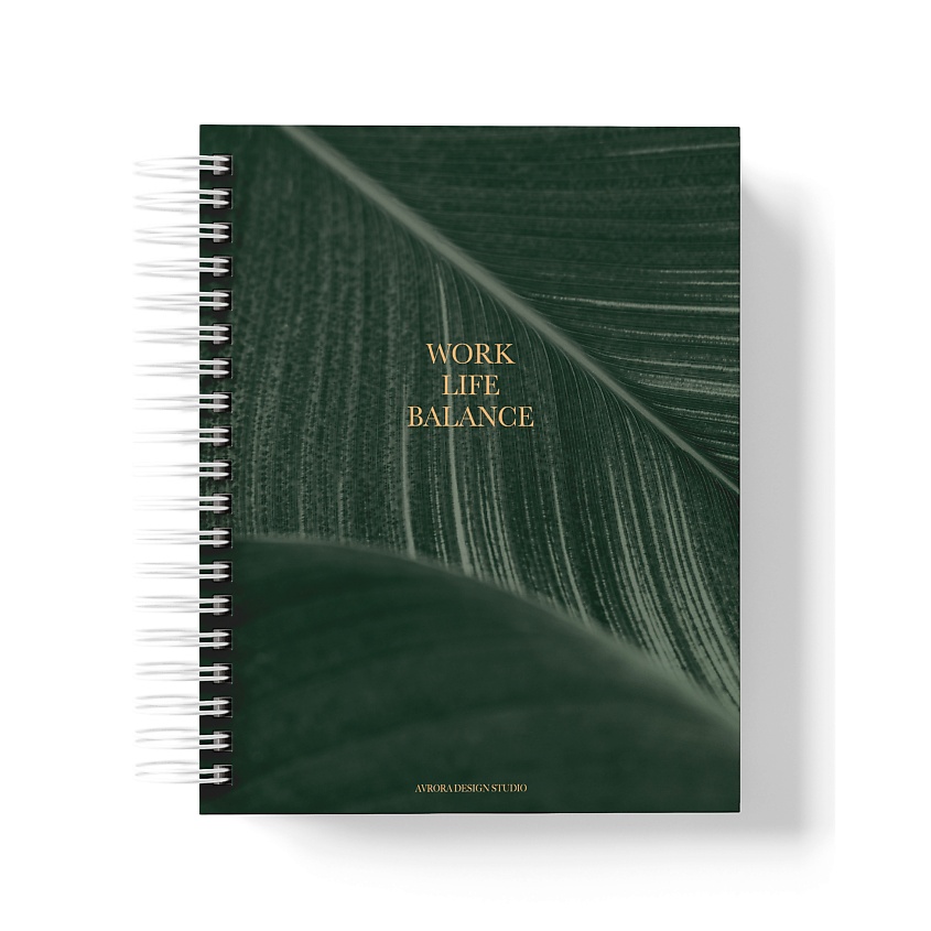 Изображение товара OMARIE Недатированный ежедневник на год А5, Зеленый