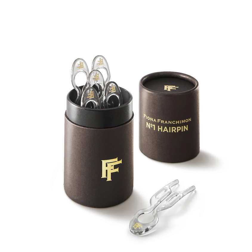 Изображение товара FIONA FRANCHIMON Набор шпилек No1 Hairpin прозрачного оттенка (5шт.), цвет: Прозрачный