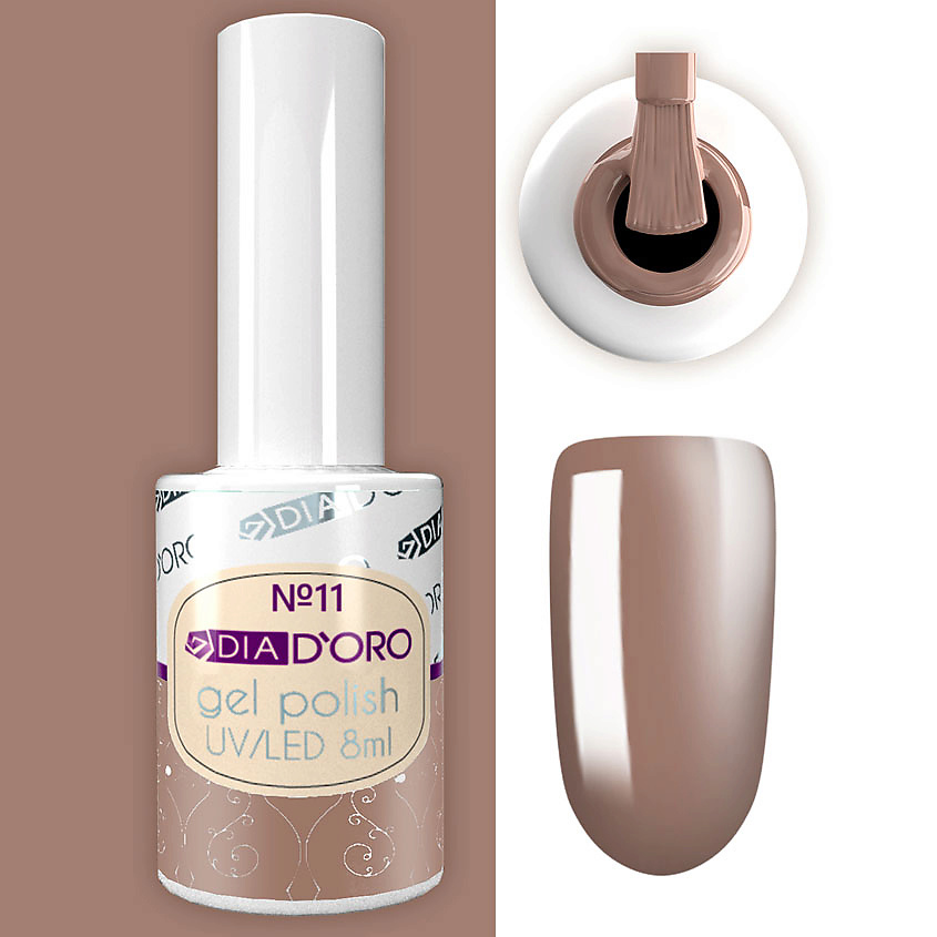 Изображение товара DIA D`ORO Гель-лак Classics Professional NEON, №11 Светлый кофе с молоком