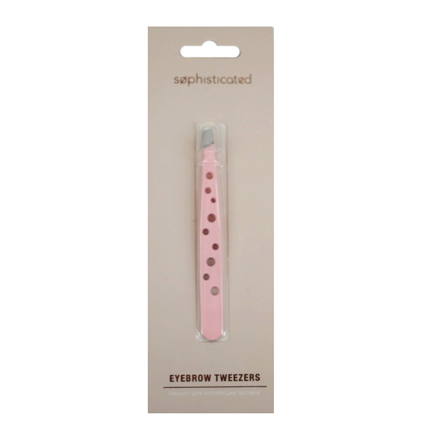 Изображение товара SOPHISTICATED Пинцет для коррекции бровей розовый, 1 шт.