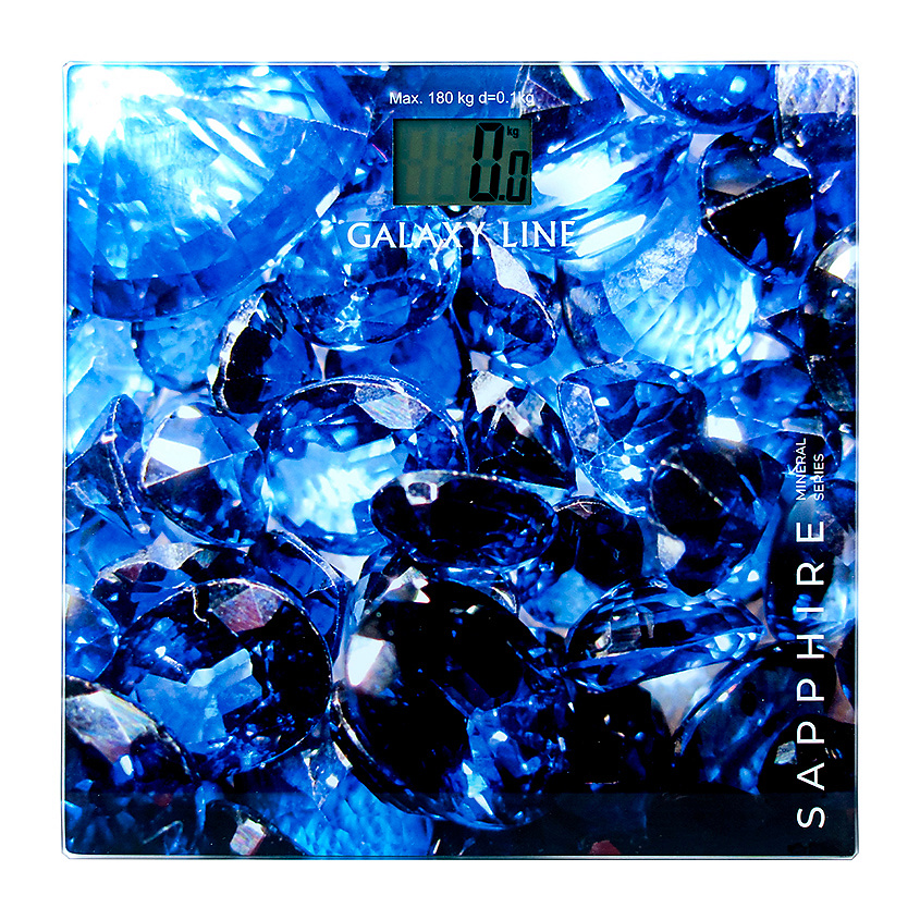 Изображение товара GALAXY LINE Весы напольные электронные, GL 4816 САПФИР, цвет: Синий