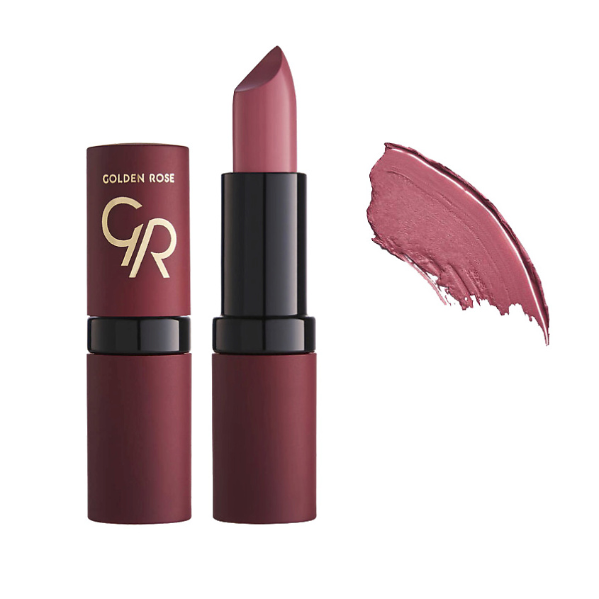 Изображение товара GOLDEN ROSE Помада для губ VELVET MATTE, №7, вереск