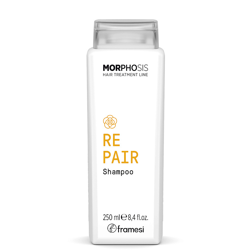 Изображение товара FRAMESI Шампунь восстанавливающий для поврежденных волос REPAIR MORPHOSIS, 250 мл