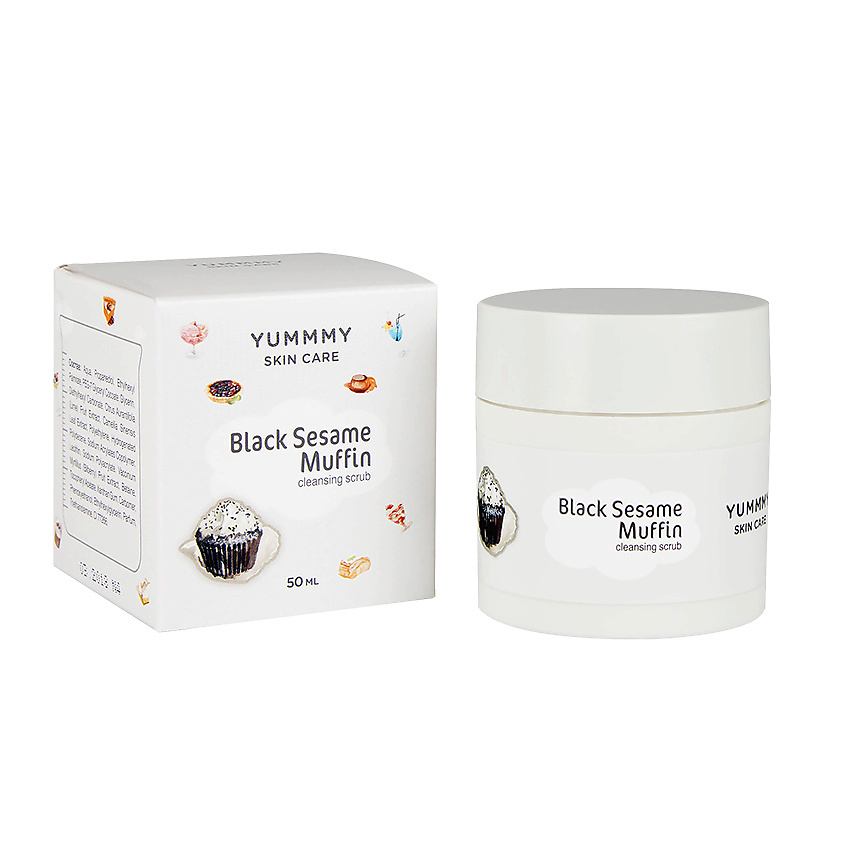 Изображение товара YUMMMY Скраб для лица Black Sesame Muffin, 50 МЛ
