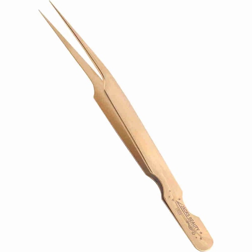 Изображение товара Пинцет для наращивания ресниц JACKS.BEAUTY прямой из нержавеющей стали