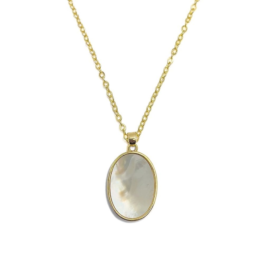 Изображение товара VIAMORE Подвеска Mother of Pearl Oval в фирменной подарочной коробке