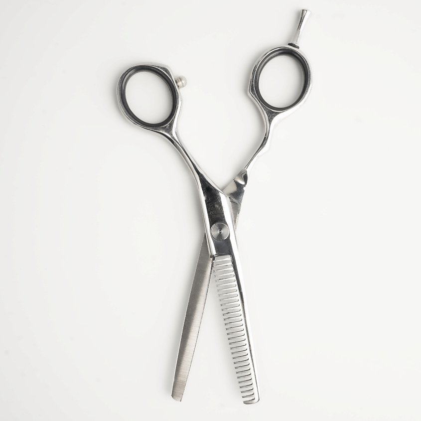 Изображение товара Парикмахерские ножницы MELONPRO Silver Edition 5.5" филировочные эргономичные