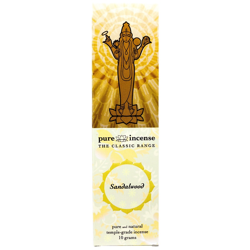 Изображение товара  PURE IN Эксклюзивные благовония Sandalwood 10 г для медитации и релакса