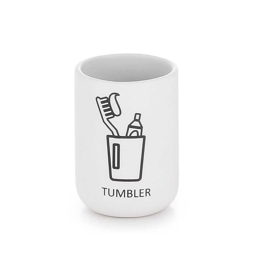 Изображение товара ND PLAY Стакан для зубных щеток Paris, цвет: Белый