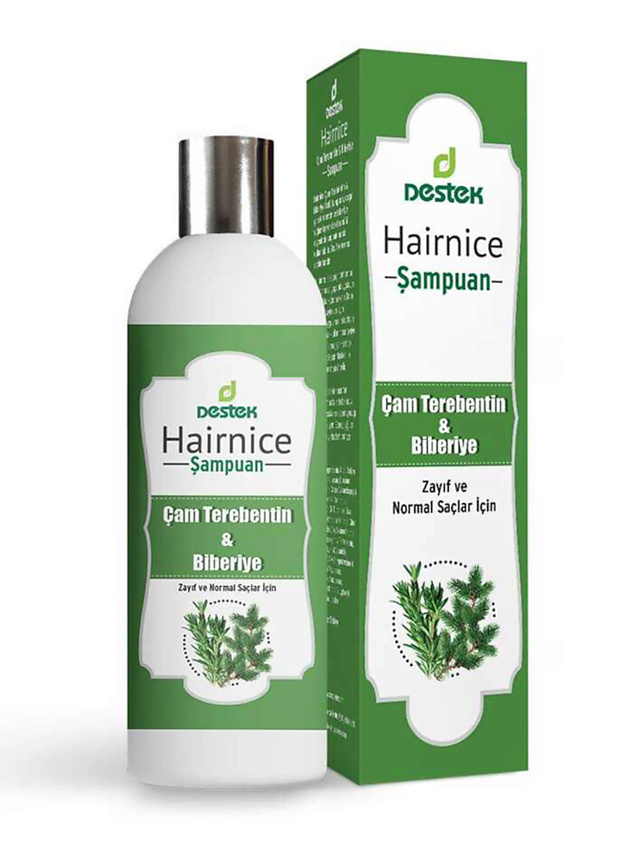 Изображение товара DESTEK Шампунь с маслом терпентина и розмарина, питание,увлажнение, 330