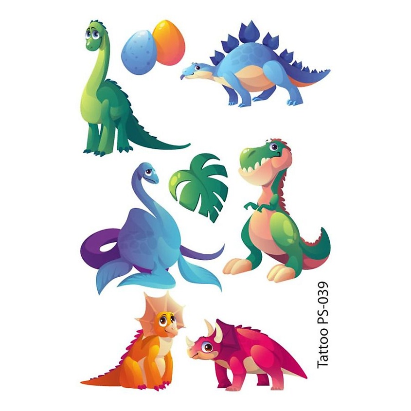 Изображение товара ПОЛИСФЕРА Временная переводная татуировка PS-039 гипоаллергенная 10х7 см