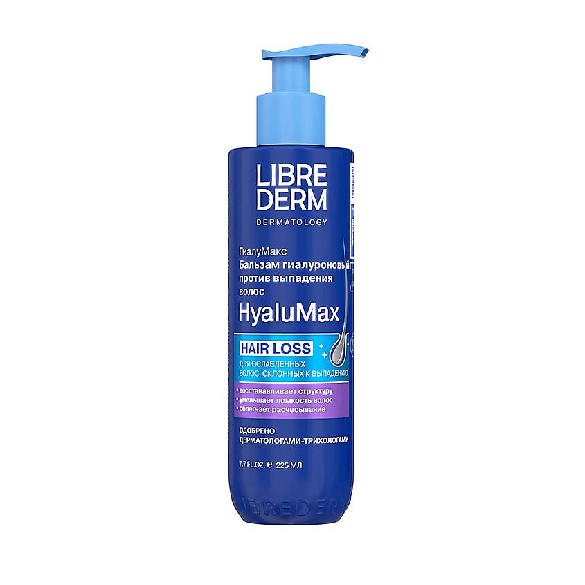 Изображение товара LIBREDERM Бальзам гиалуроновый против выпадения волос Hyalumax, 225 мл