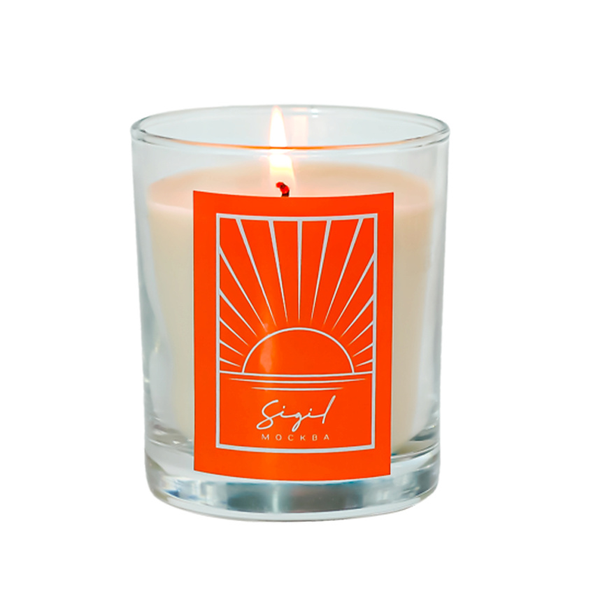 Изображение товара Ароматическая свеча SIGIL МОСКВА Сладкий орех 185 мл натуральный аромат для уюта