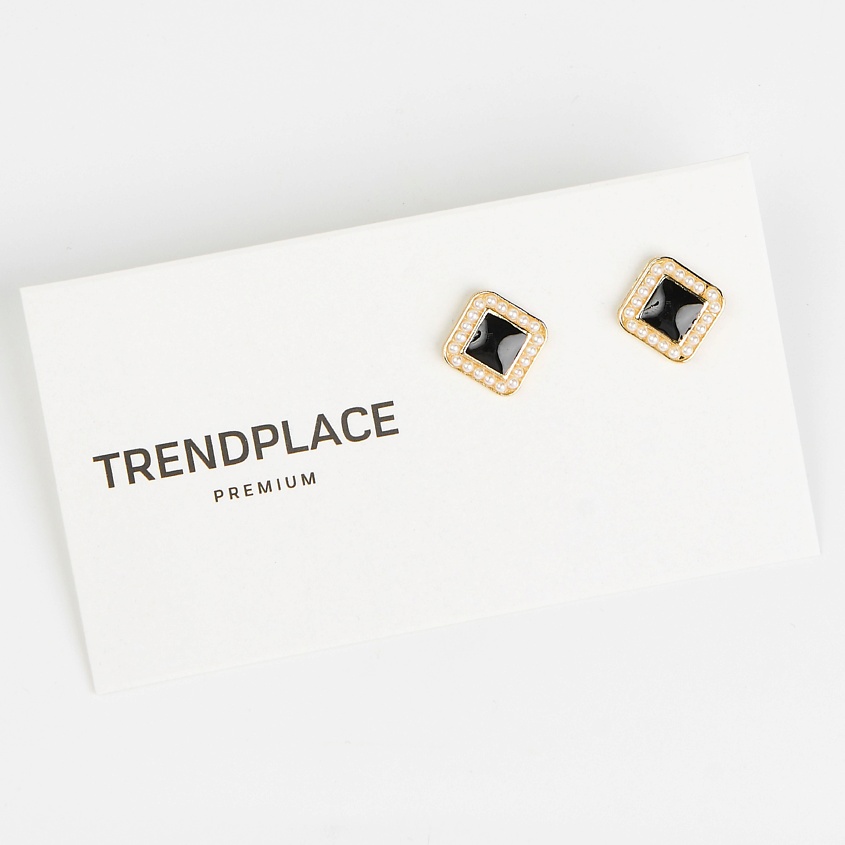 Изображение товара TRENDPLACE Серьги гвоздики сережки, 1 шт.