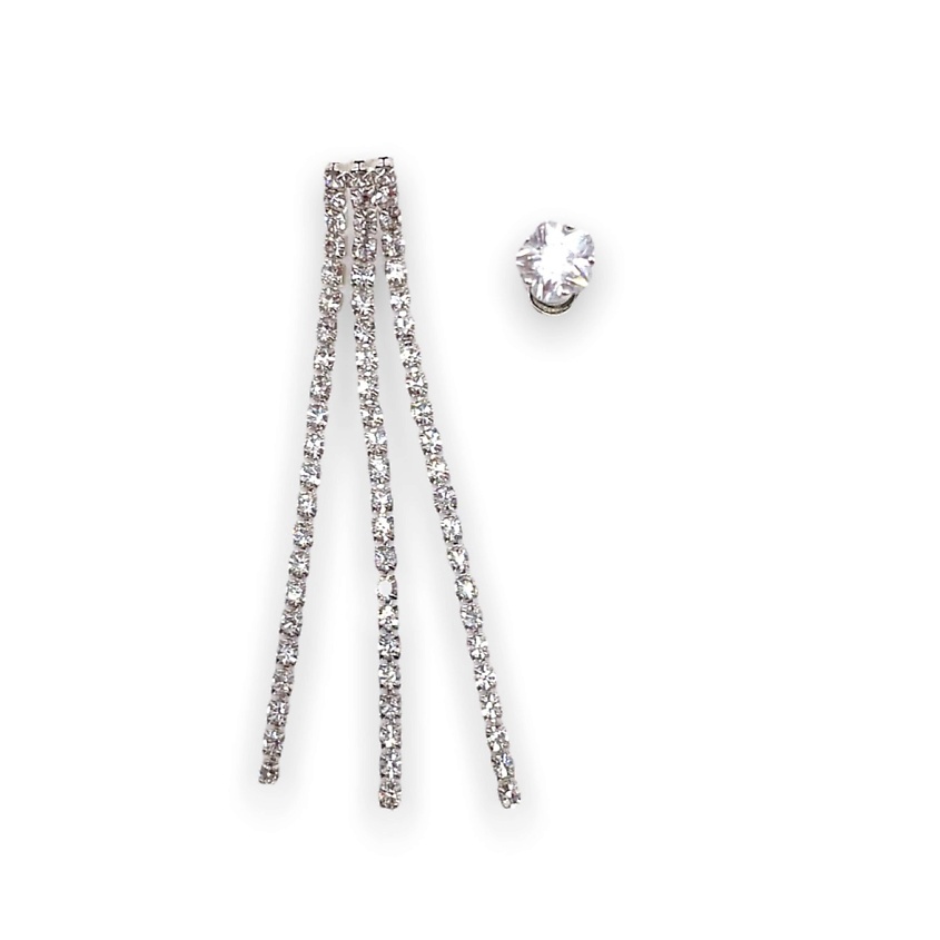 Изображение товара FOROSTINA.K Серьги Informal1, цвет: Серебряный