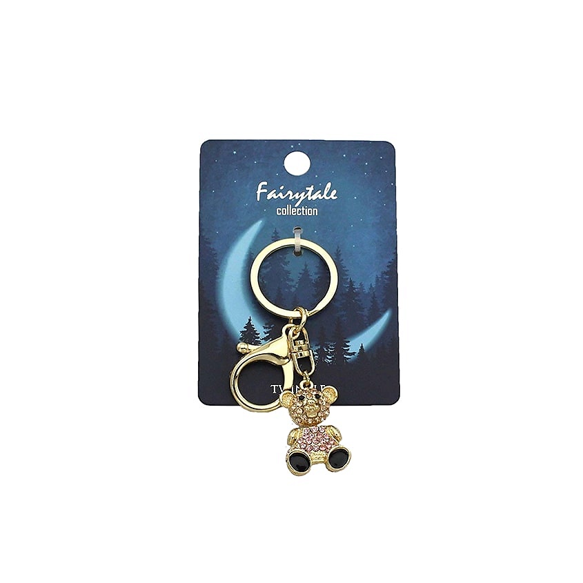 Изображение товара Брелок TWINKLE Teddy Pink - яркий женский аксессуар коллекции Fairytale