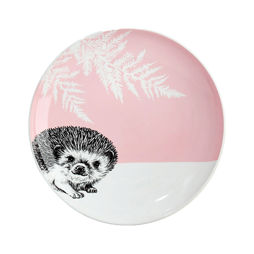 Изображение товара DOLCE CERAMO Тарелка керамическая «Ёжик», 1 шт.