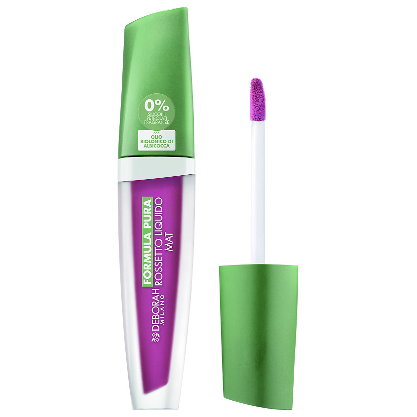 Изображение товара DEBORAH MILANO Помада матовая жидкая FORMULA PURA ROSSETTO LIQUIDO MAT, № 04, 4,8 г