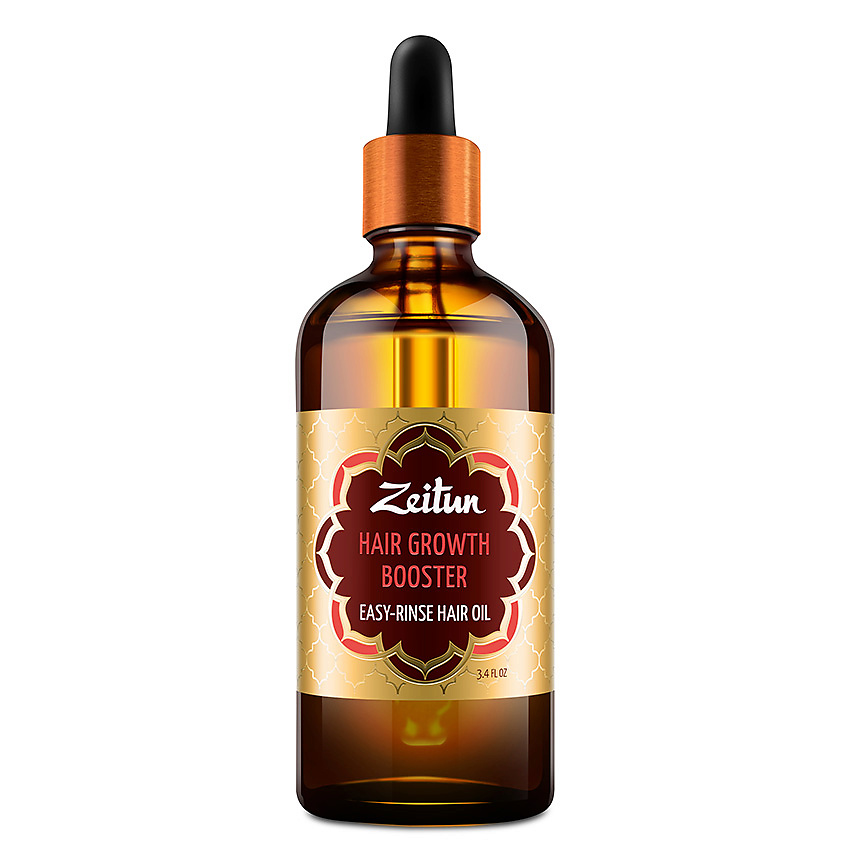 Изображение товара ZEITUN Легкосмываемое масло с амлой и маслом бей "Активатор роста волос" Hair Growth Booster, 100 мл