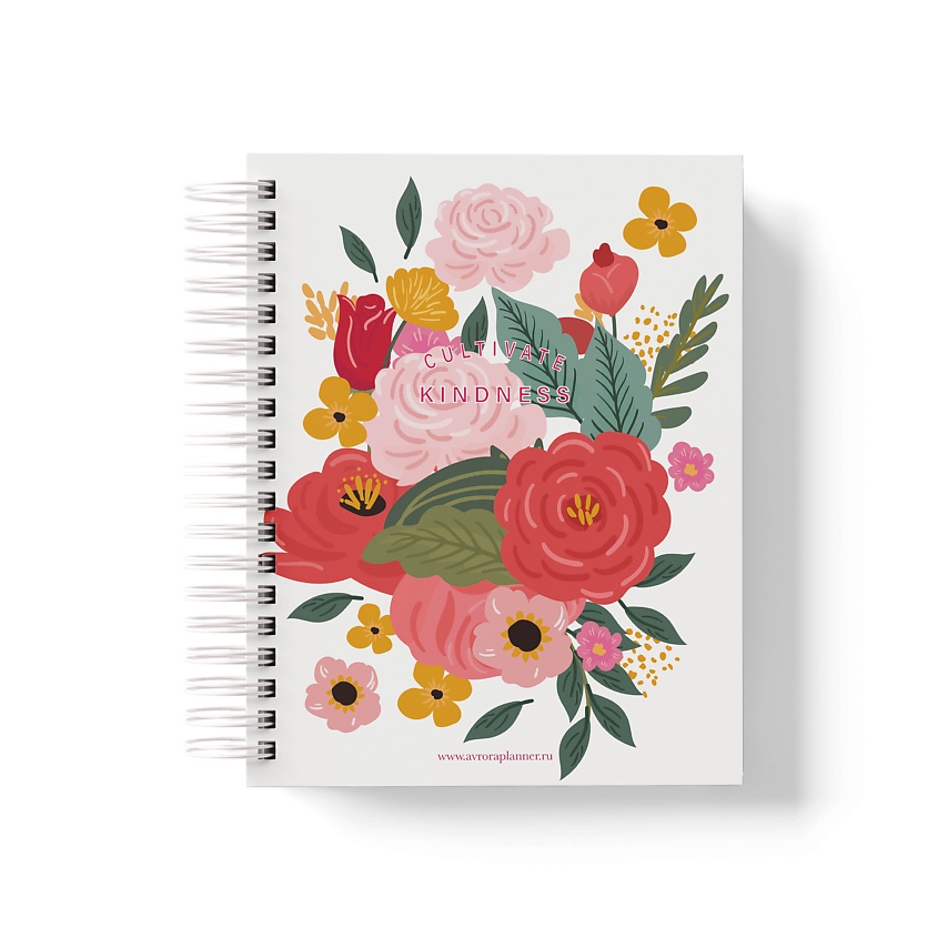 Изображение товара OMARIE Недатированный ежедневник на год А5, Красный